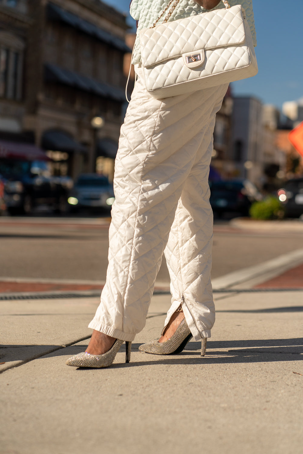 Target Collective xKahlana Barfield quilted pants