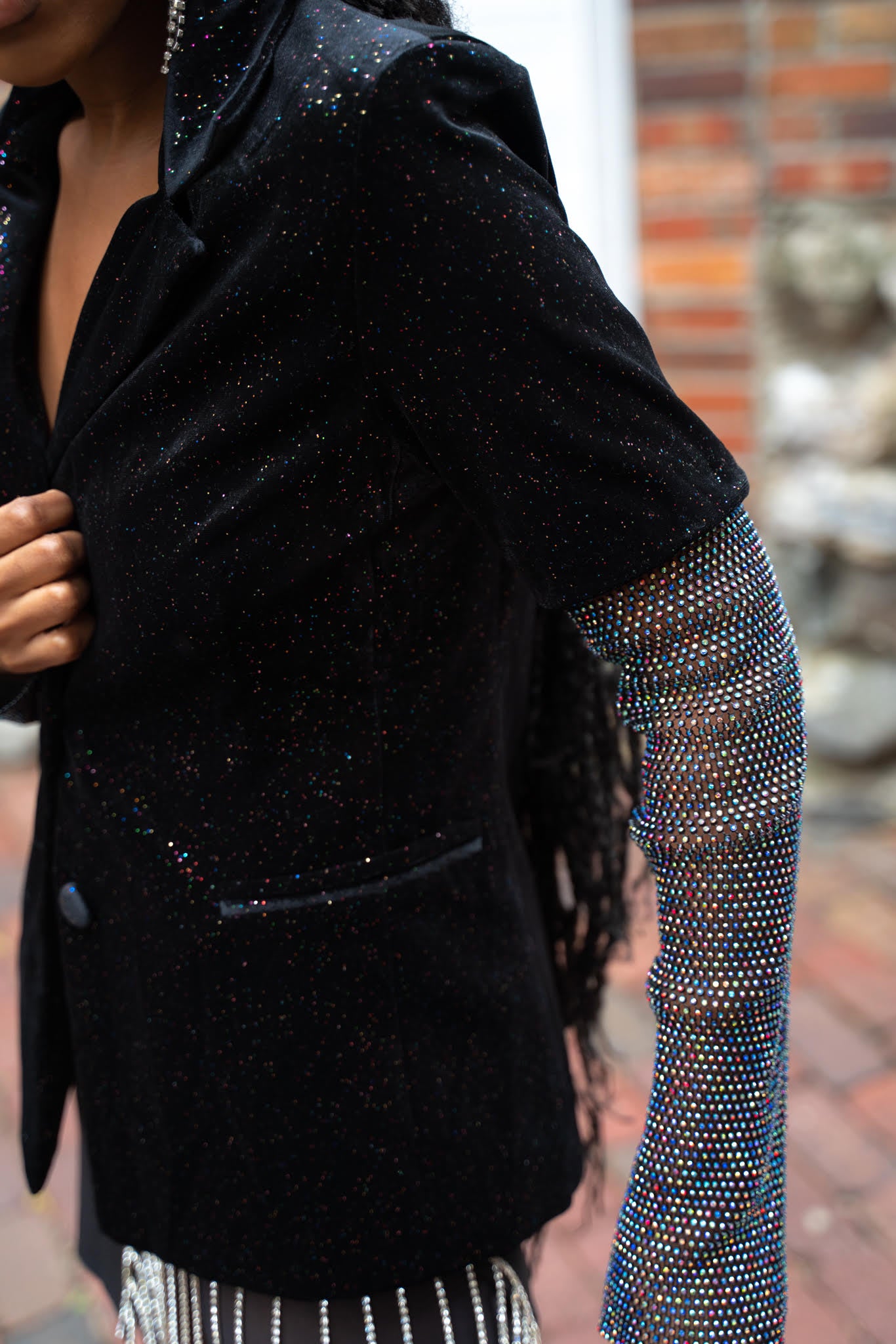 Glitz Blazer-SAMPLE SALE