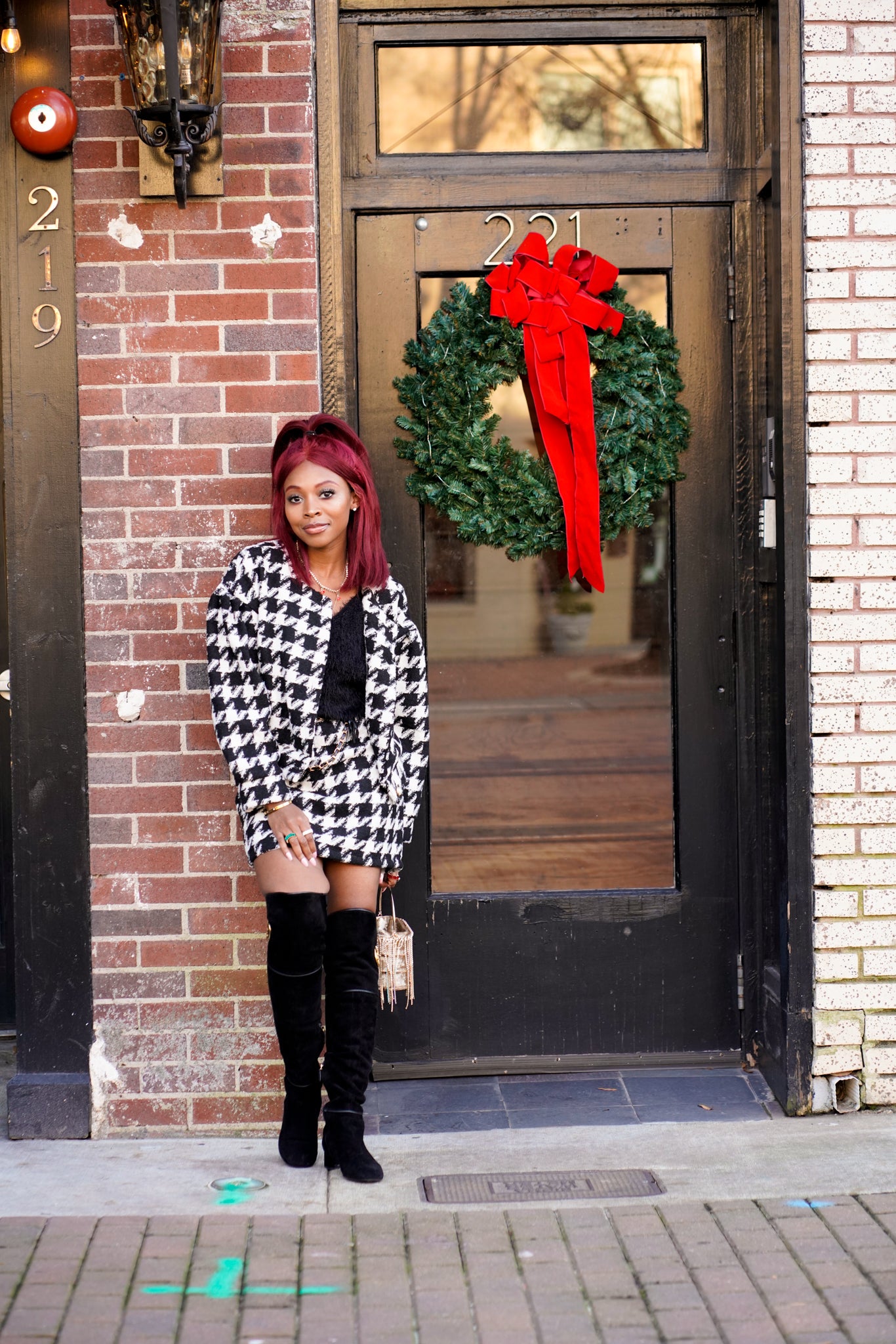 Check Mate Skirt Set