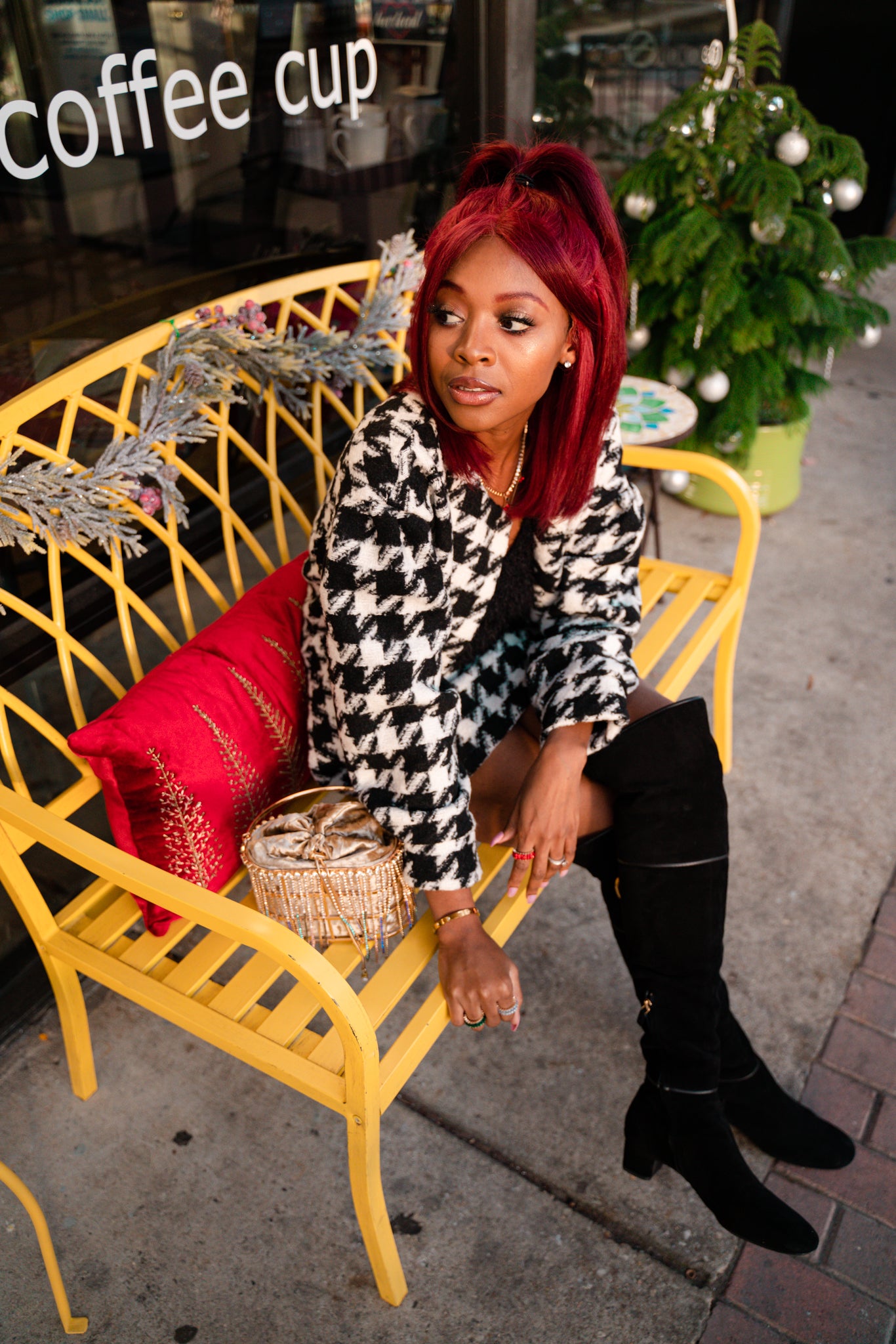 Check Mate Skirt Set