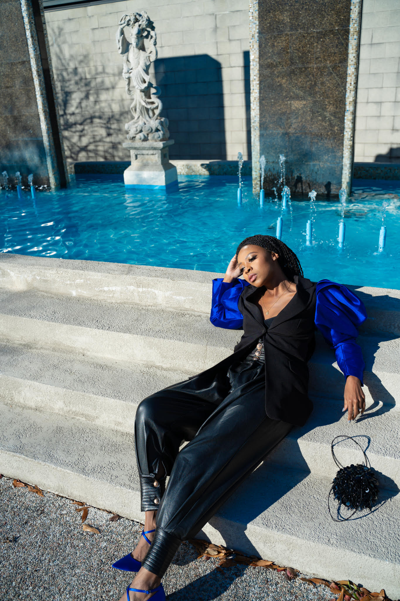 Studio 54 Blazer (blue)-SAMPLE SALE