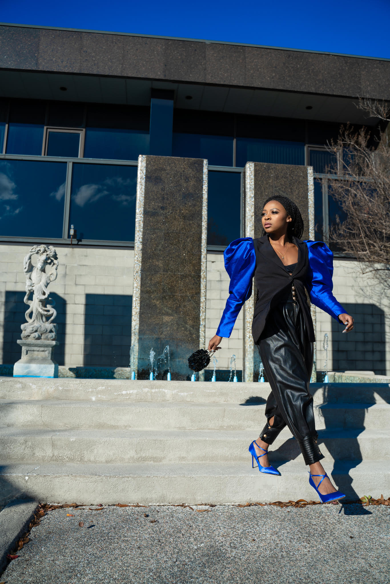 Studio 54 Blazer (blue)-SAMPLE SALE