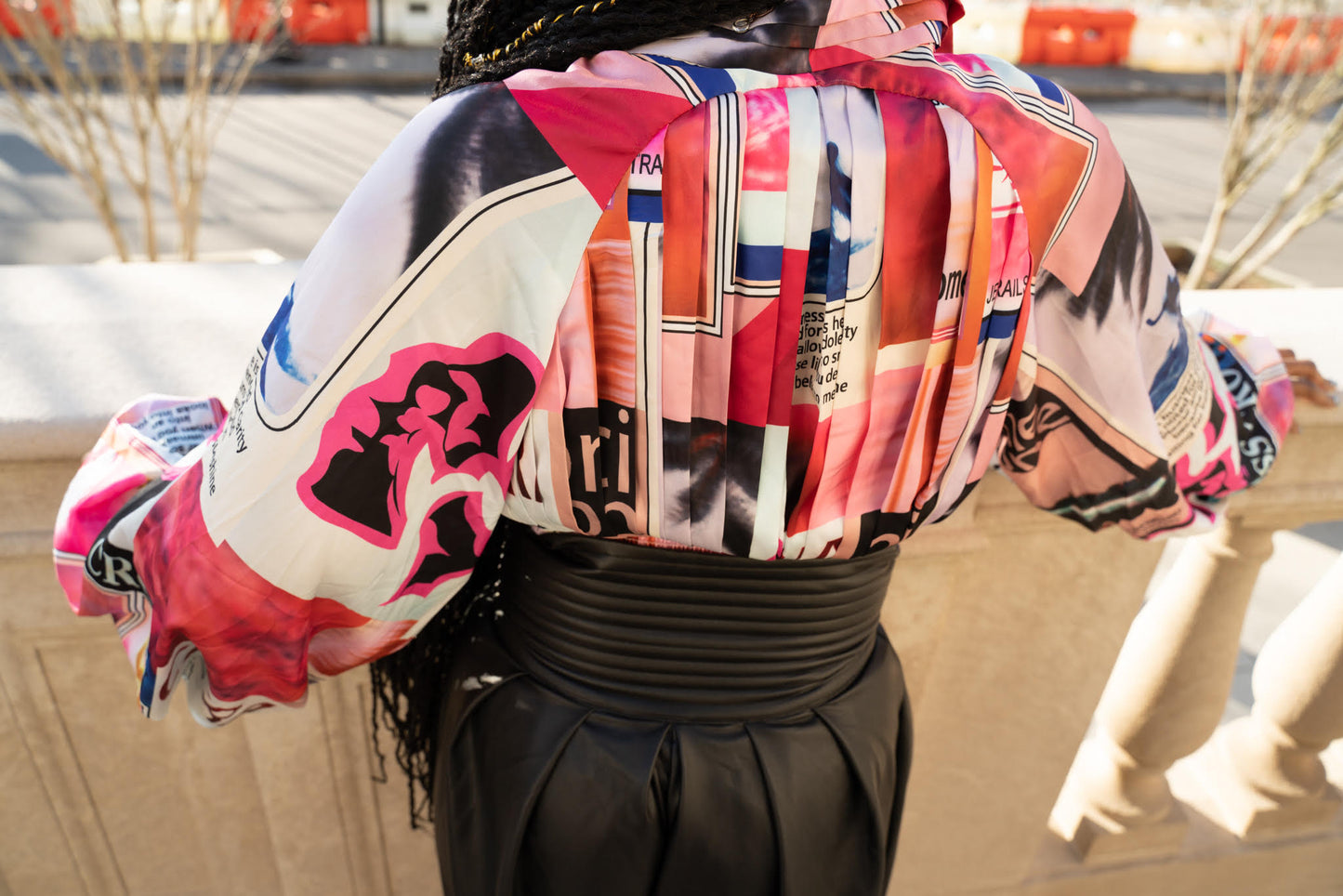 Grafitti Crop Top