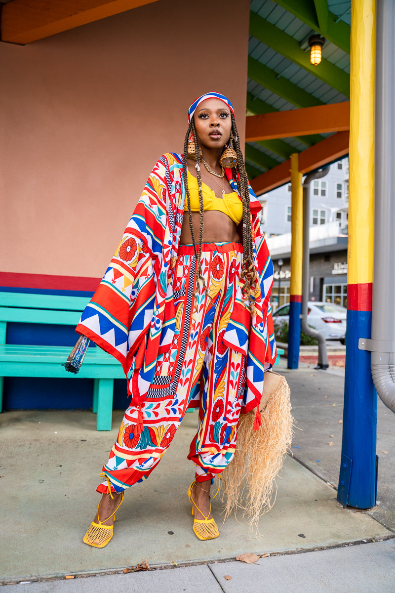 Santa Fe Kimono Set
