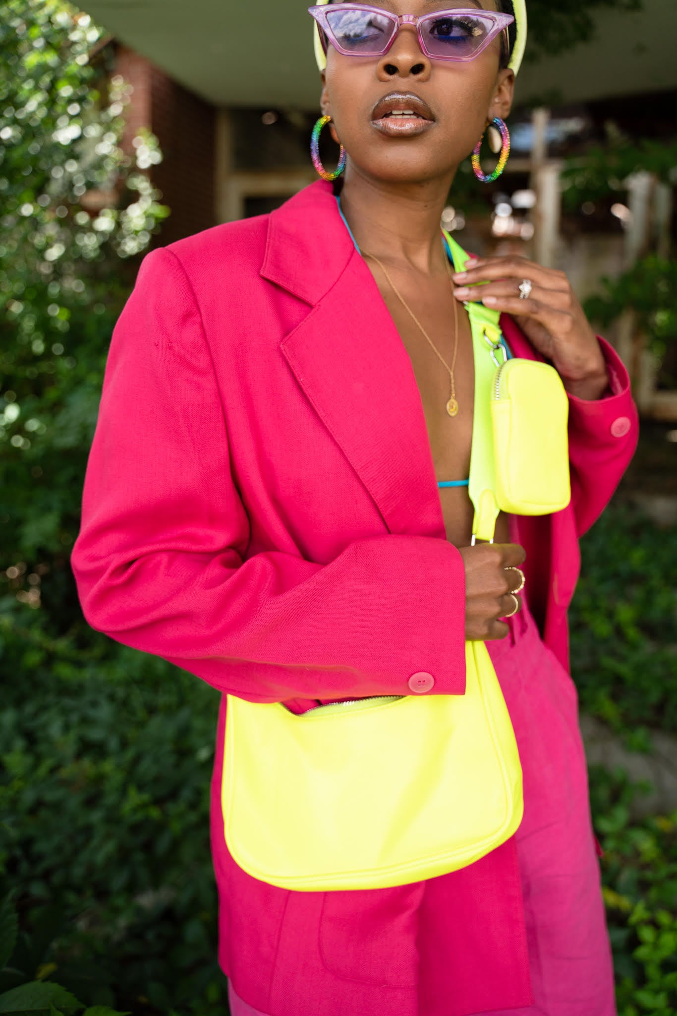 Miami Handbag (Lime)