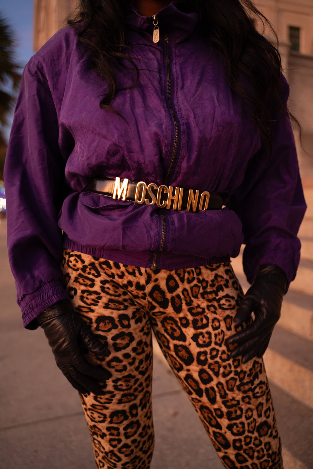 1990s vintage Moschino belt