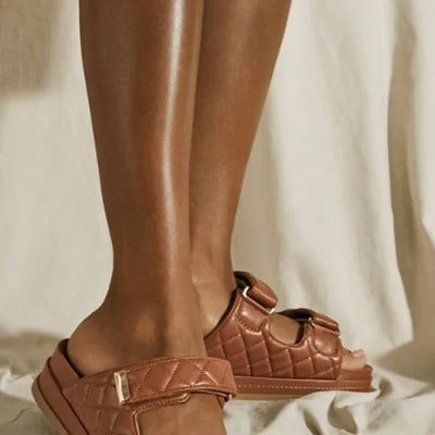 Kelly Rowland x Just Fab quilted sneaker
