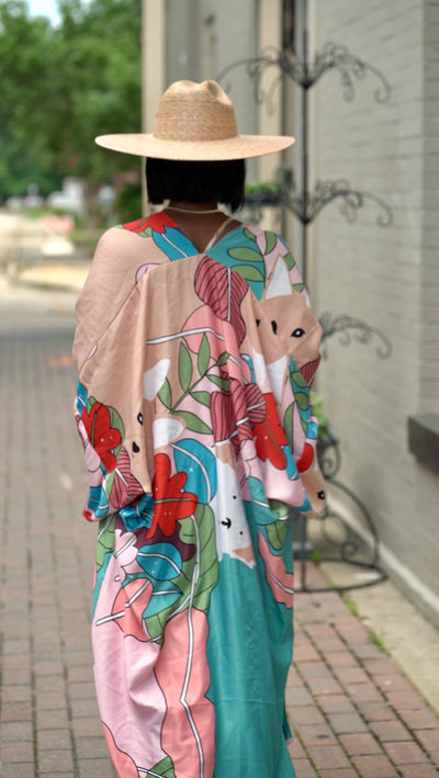Caribbean Cowgirl Kimono