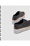 Zara *brand new polka dot flatform oxfords