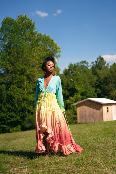 Rainbow dress