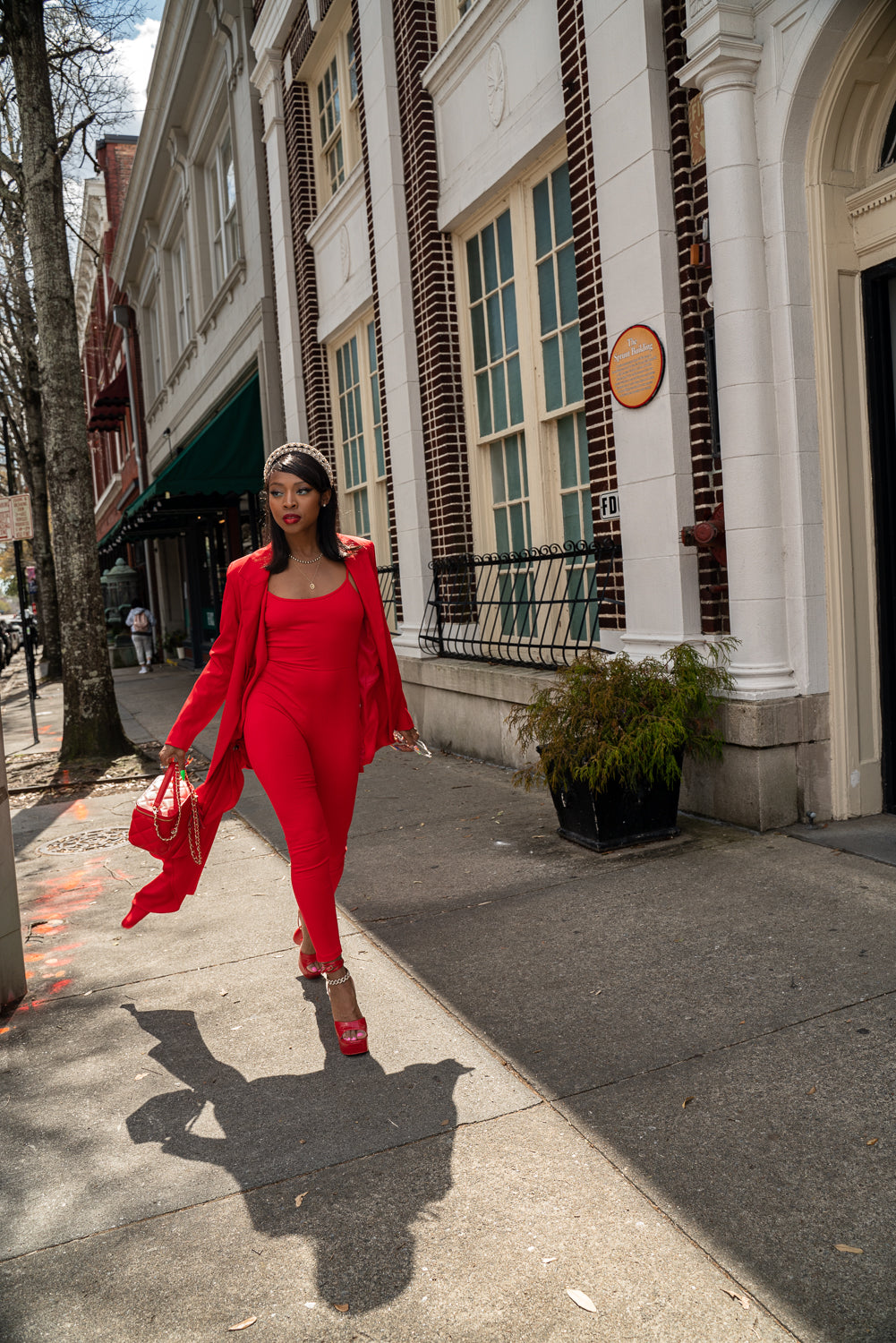 Get  me Bodied red bodysuit