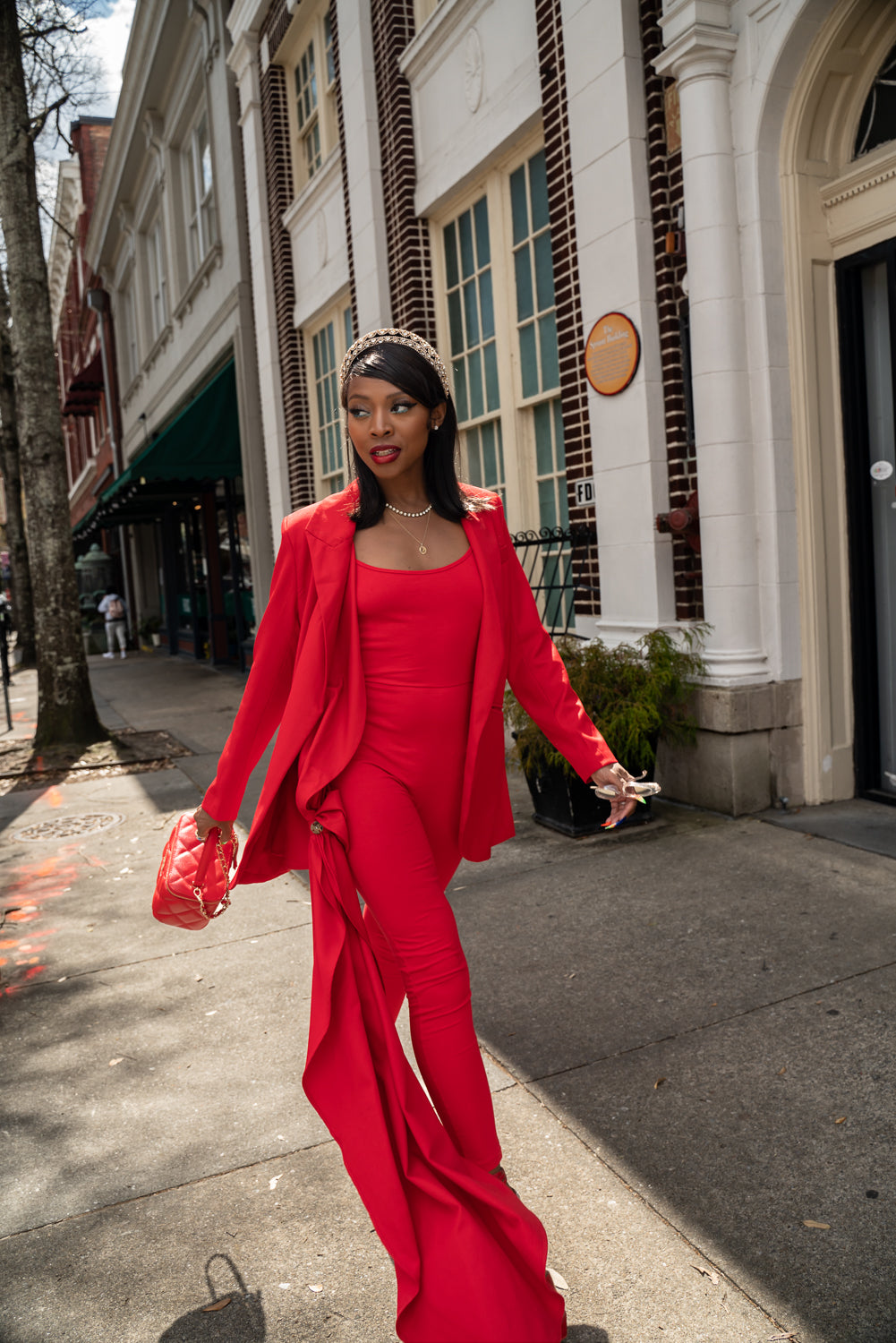 Get  me Bodied red bodysuit