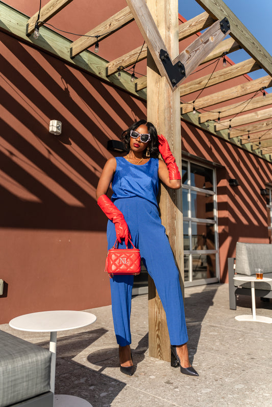 Vintage royal blue pants