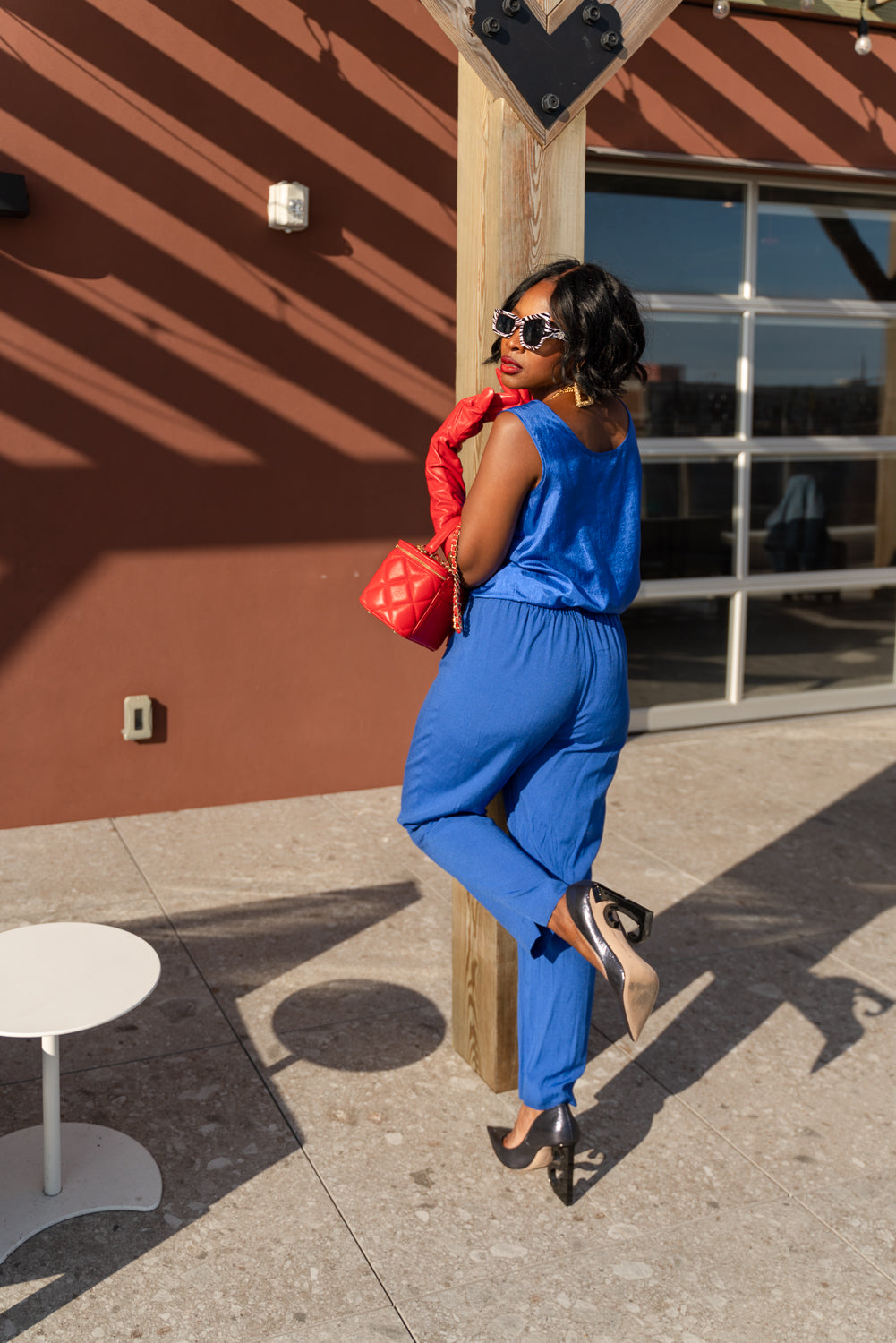 Vintage royal blue pants